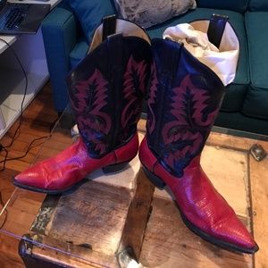 vintage Pan Handle Slim Boots